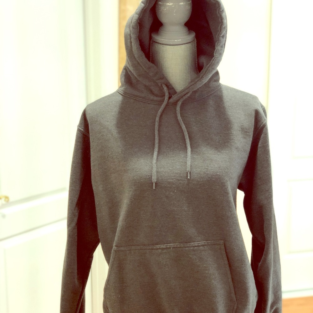 Charcoal cotton sweatshirt (S)